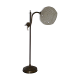 Articulated with glass lamp