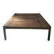 Wooden coffee table