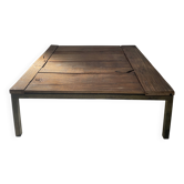 Wooden coffee table