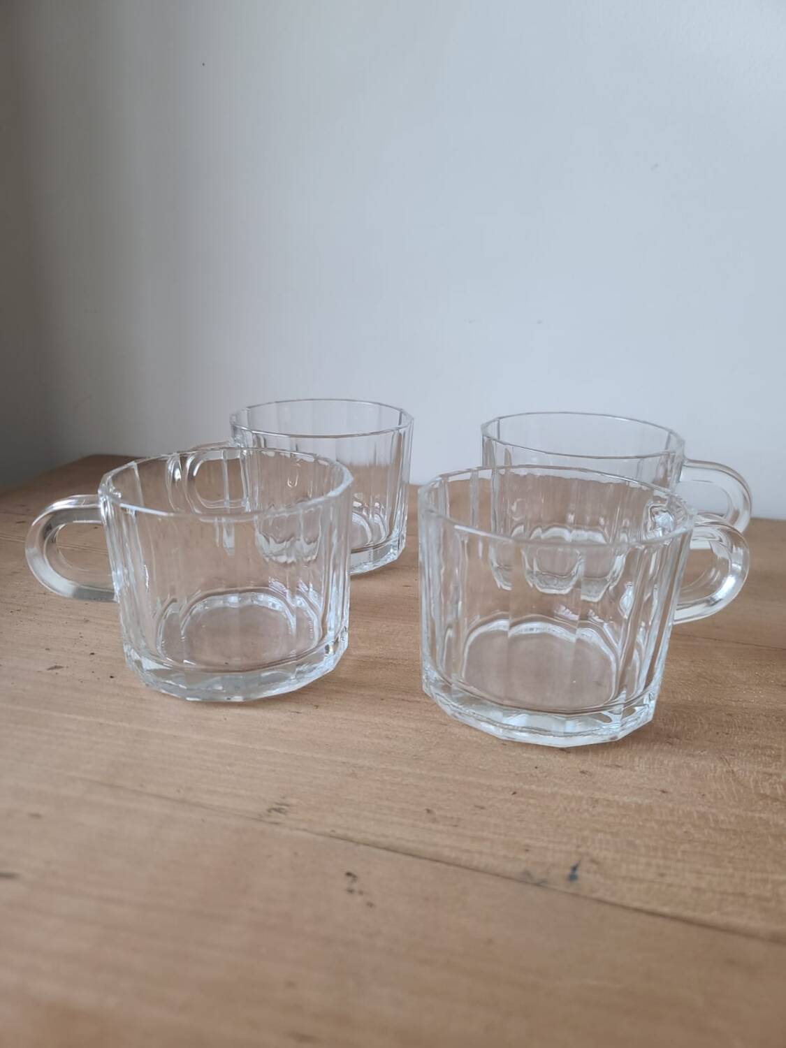 Glass coffee cup