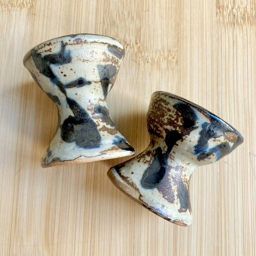 Coquetiers grès vintage