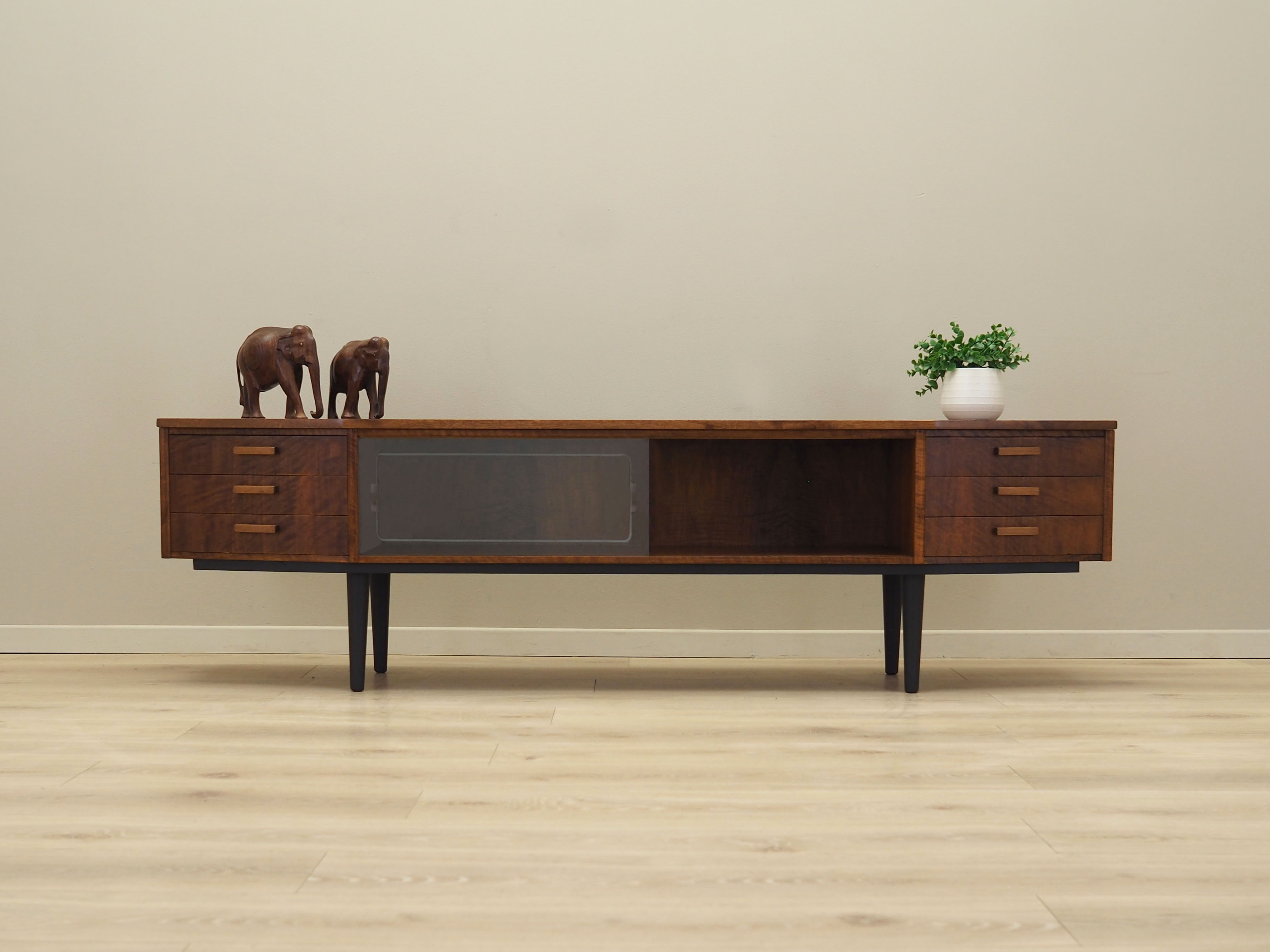 Walnut sideboard, Danish design, 1960s, production: Denmark