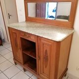 Buffet bas avec miroir