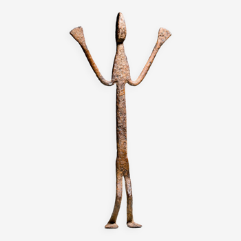 Statue en fer Dogon - Décoration ethnique du Mali