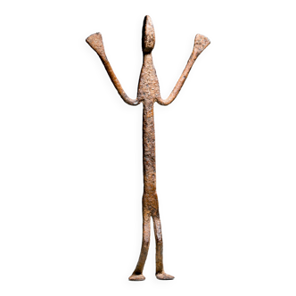 Iron Statue Dogon - Ethnic decoration of Mali