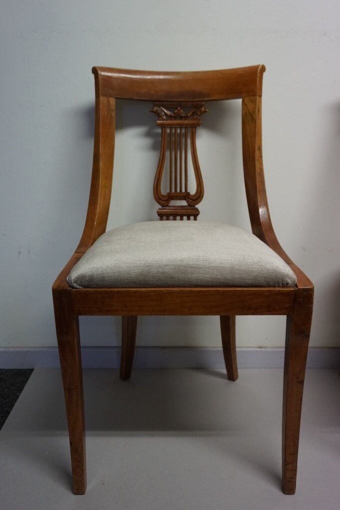 Lot de 4 chaises empire