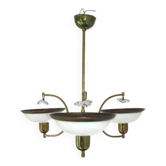 A stylish chandelier from the 1960s,