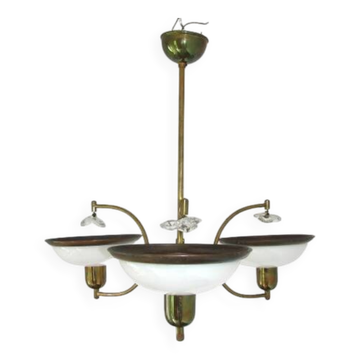 A stylish chandelier from the 1960s,
