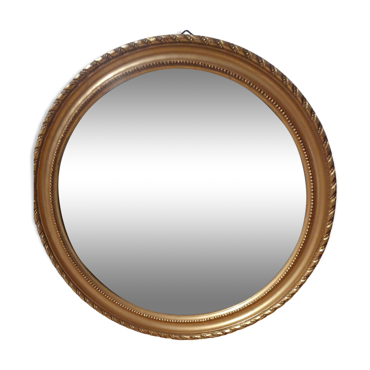 Vintage domed mirror