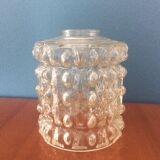 Chiseled glass hanging