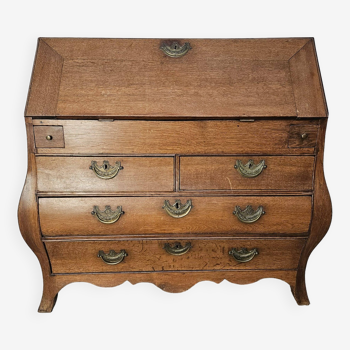 18th century secretary chest of drawers