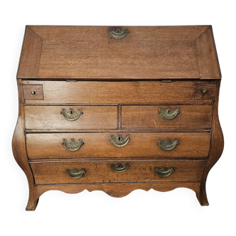 18th century secretary chest of drawers