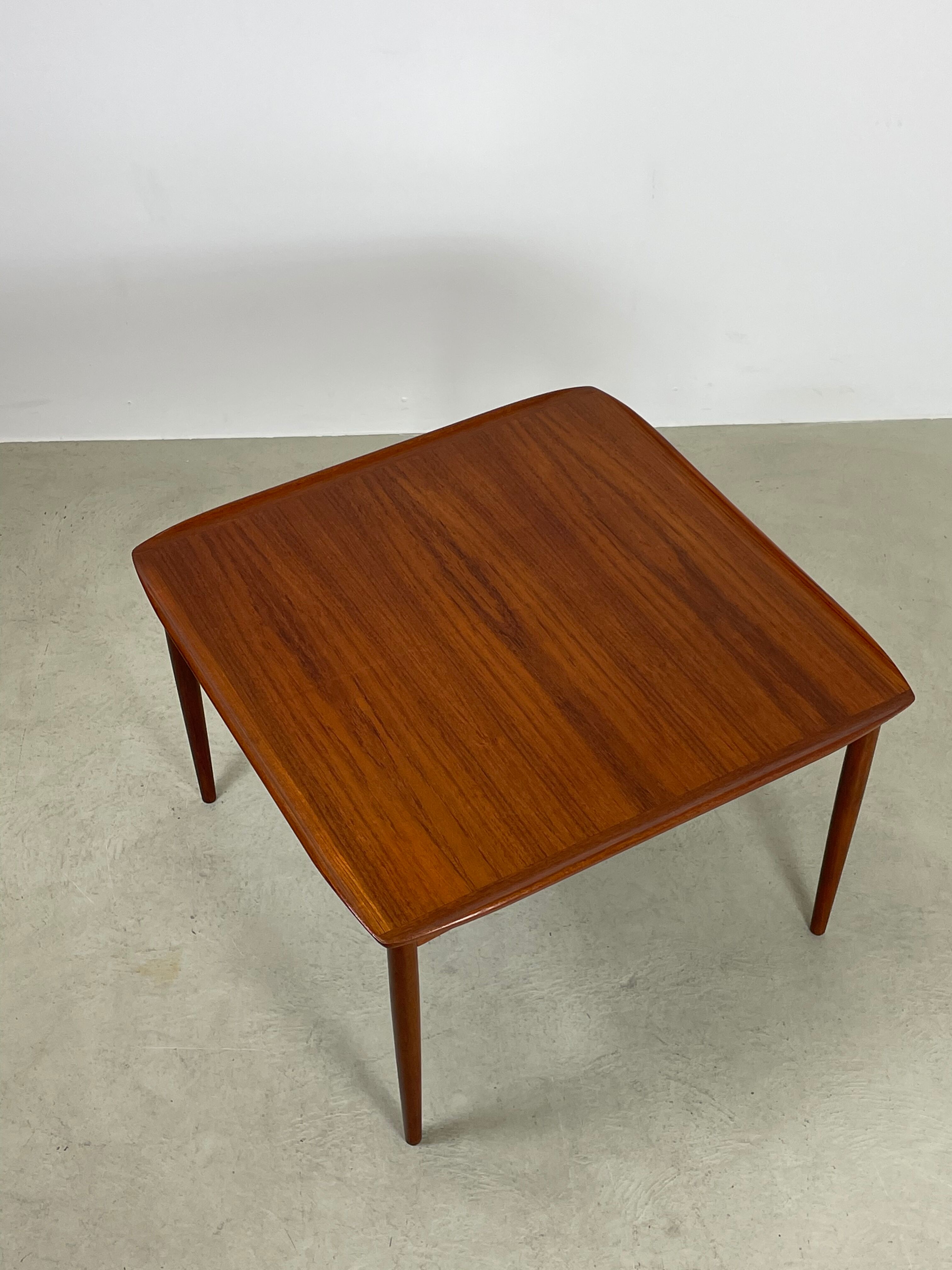 Danish MidCentury Teak Coffee Table by Mobelintarsia 1960s
