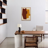 Original minimalist and abstract painting, B18