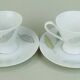8-piece MOCHA SET rosenthal form 2000 raymond loewy decor falling leaves