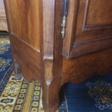 Transition wardrobe in 18th century walnut