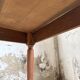 Table pieds tournés en cerisier