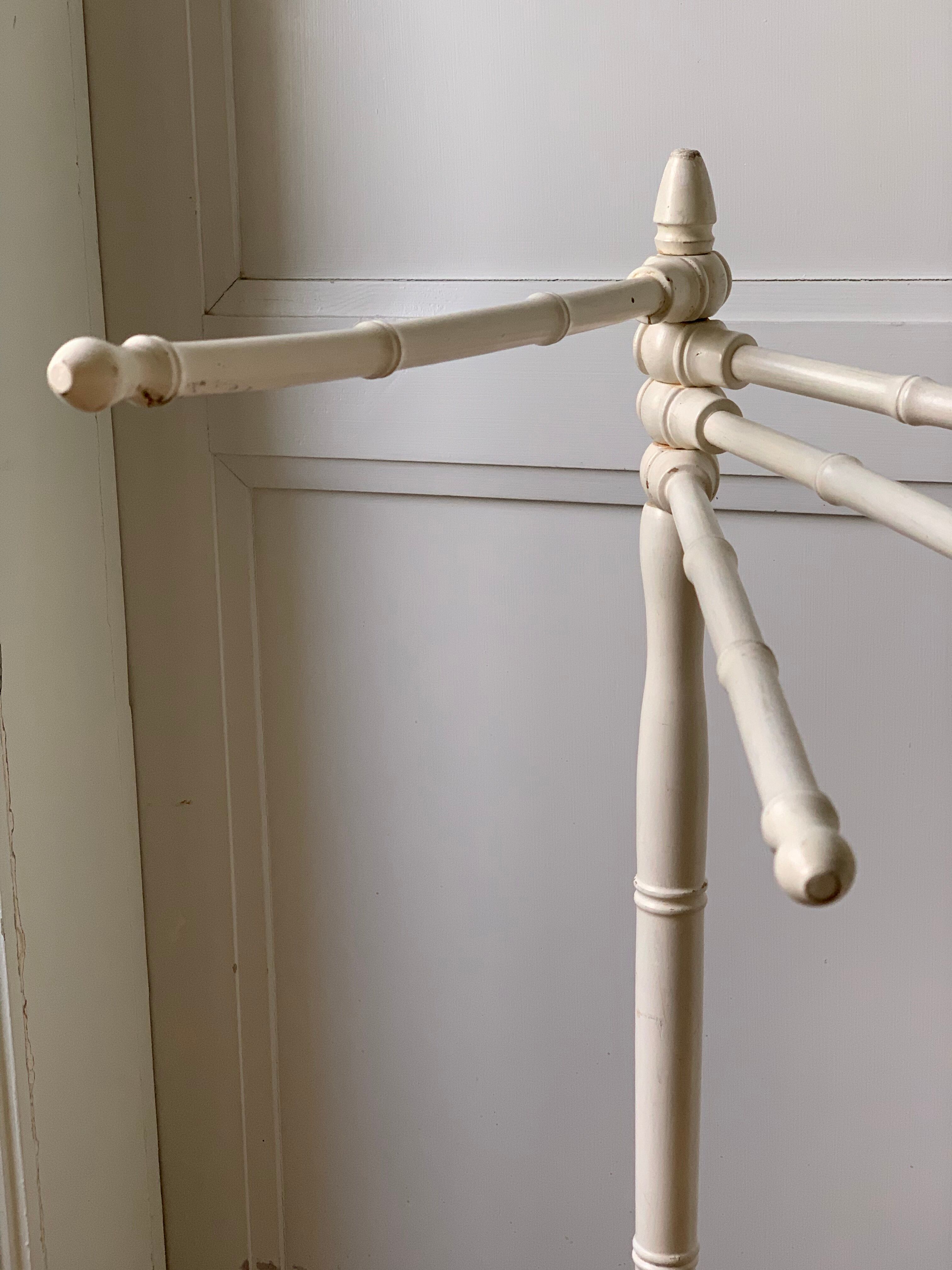 Old towel rack