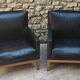 Pair of Impala armchairs