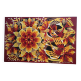 Jc bissery vintage tapestry 1960 signed and numbered