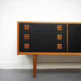 Sideboard Scandinavian teak 200 cm