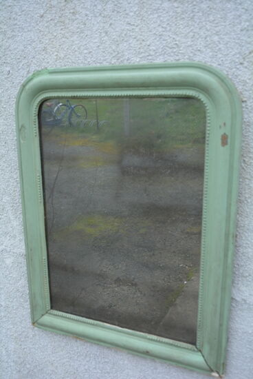 Mirror, Louis Philippe-style trumeau 65x83cm