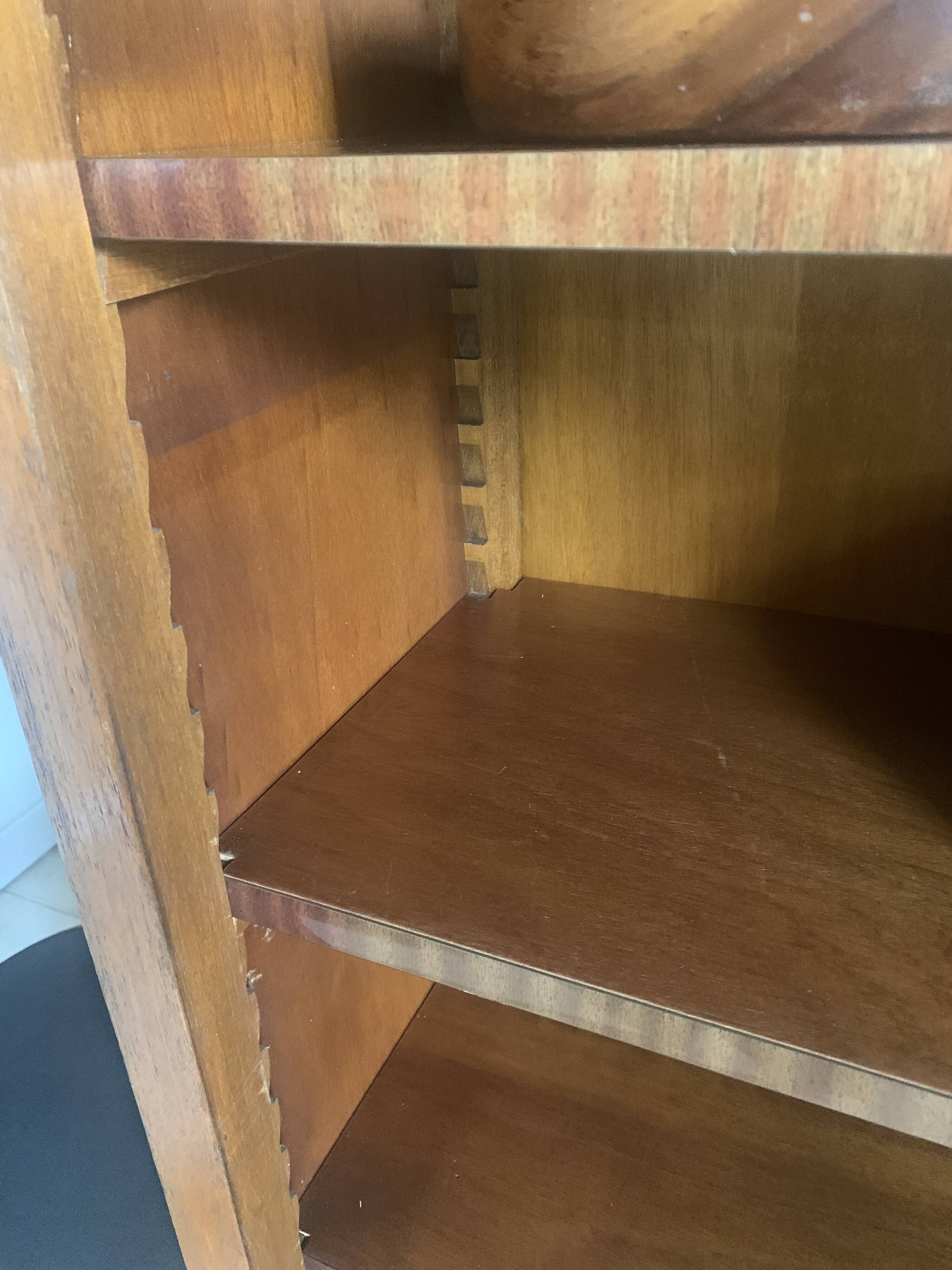 Vintage display cabinet bookcase
