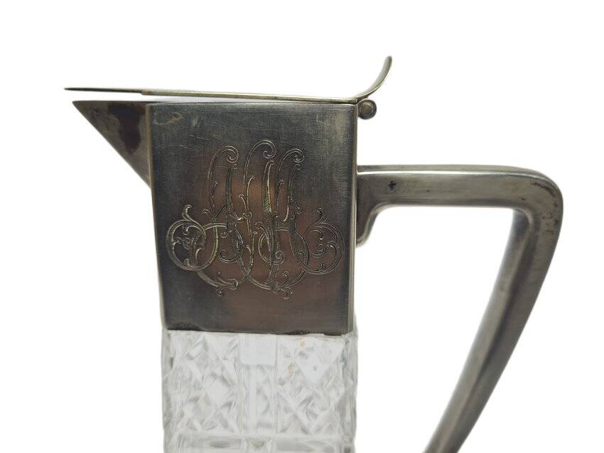 20th century wine pitcher from WMF, Germany, 1890s