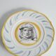 Assiette murale “Lorenzo il Magnifico” par Luciano Guarnier pour Richard Ginori, Italie