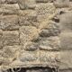 Berber Beni ouarain M'rirt rug in white natural wool