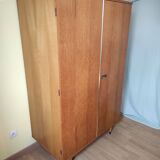 Scandinavian two-door wardrobe