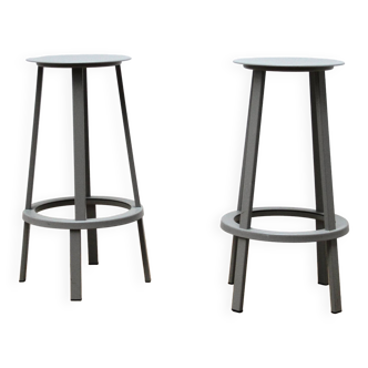 Pair of Revolver stools, Hay