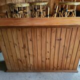 Wooden bar / counter / pine
