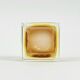 Sommerso Murano Glass Ashtray by Flavio Poli for Seguso, Italy, 1970s