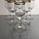 12 verres à liqueur / apéritif en cristal