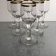 12 crystal liqueur/aperitif glasses