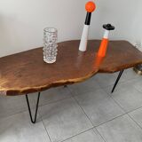 Vintage brutalist coffee table from the 60s