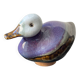 11 cm duck in vintage earthenware from the 80s
