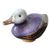 11 cm duck in vintage earthenware from the 80s