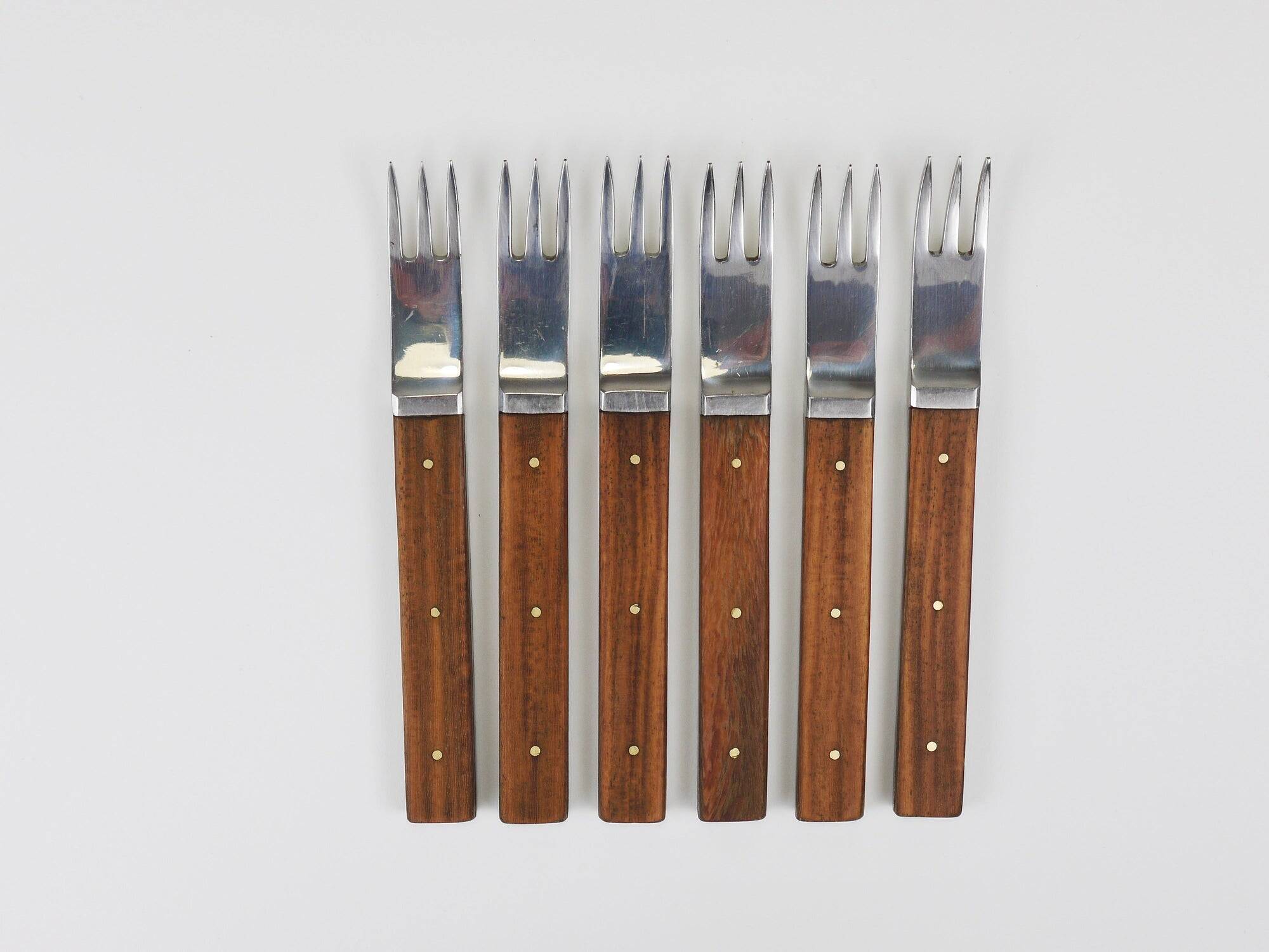 Oswald Haerdtl Amboss 12 pcs. breakfast cutlery set, Austria, 1958