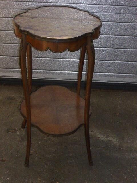 Baroque style louis XV, marble, wood and decorations console table