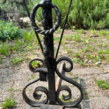 Paire de chenets anciens