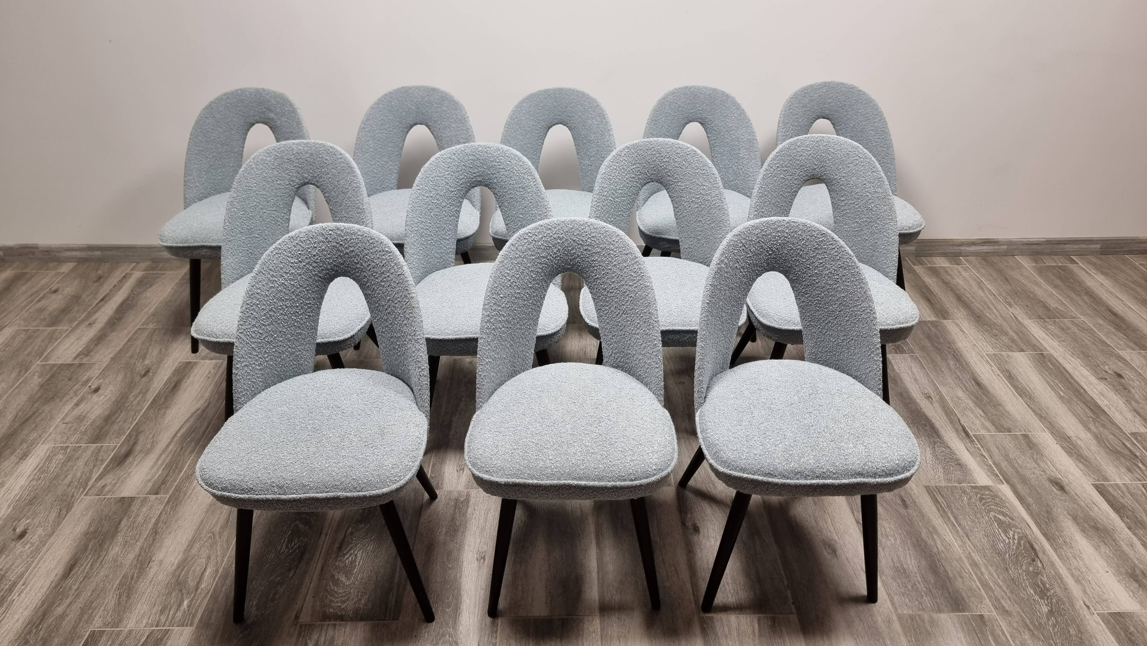 Chaises de Salle à Manger par Antonin Suman, 1960s, Set de 12