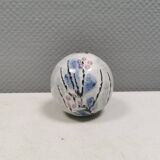 A beautiful little spherical vase from Danish Barholt Ceramics, 1970s–80s.