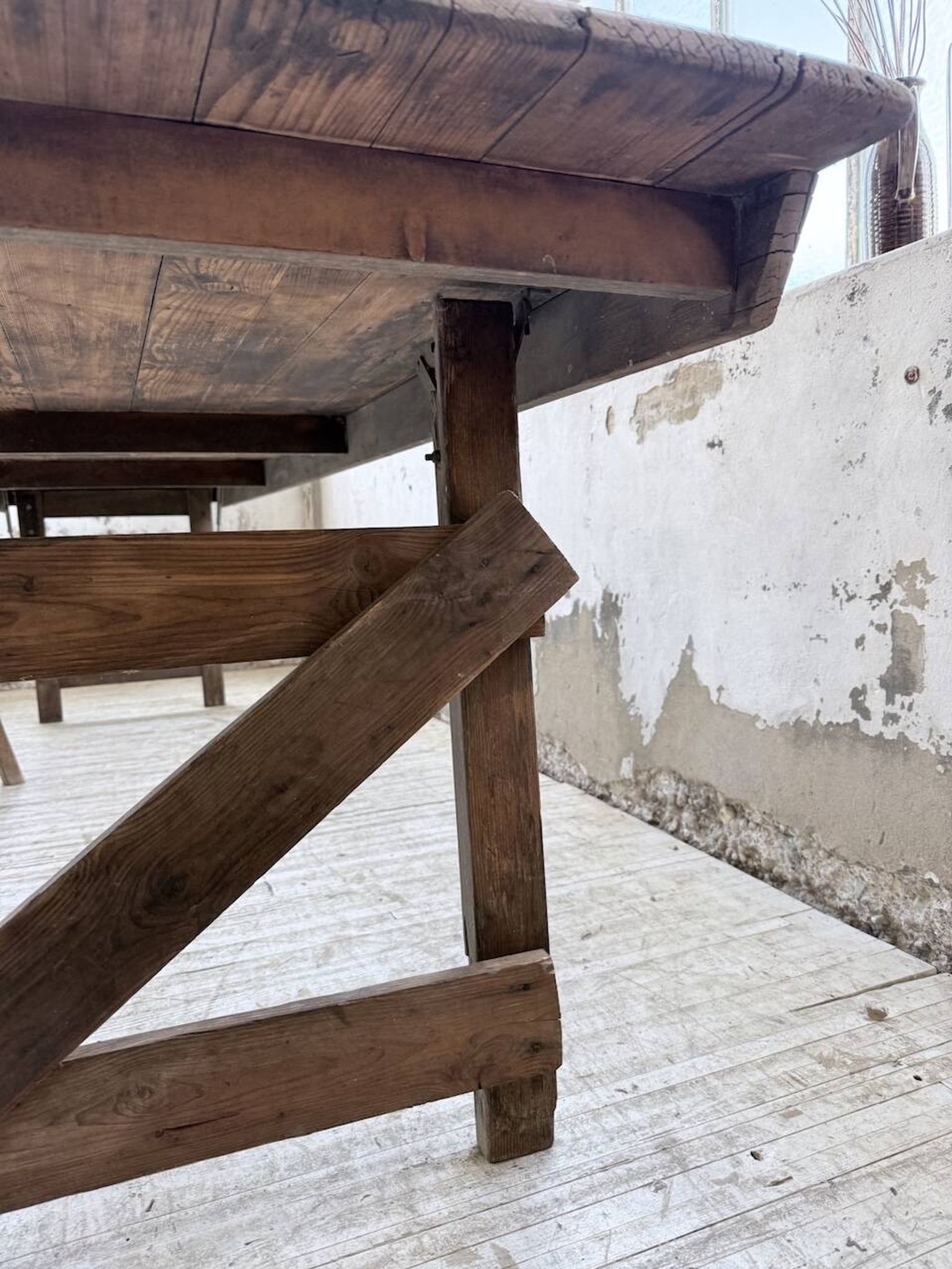 1950 XL folding farmhouse table in pine