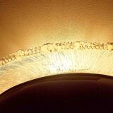 Backlit illuminated mirror Hillebrand 1970s