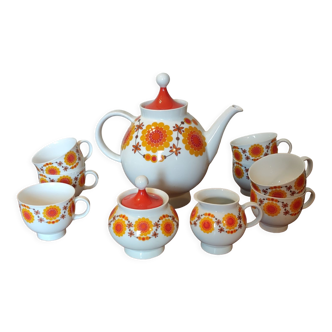 10-piece vintage coffee/tea set