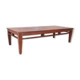 Ancienne table basse en teck birman