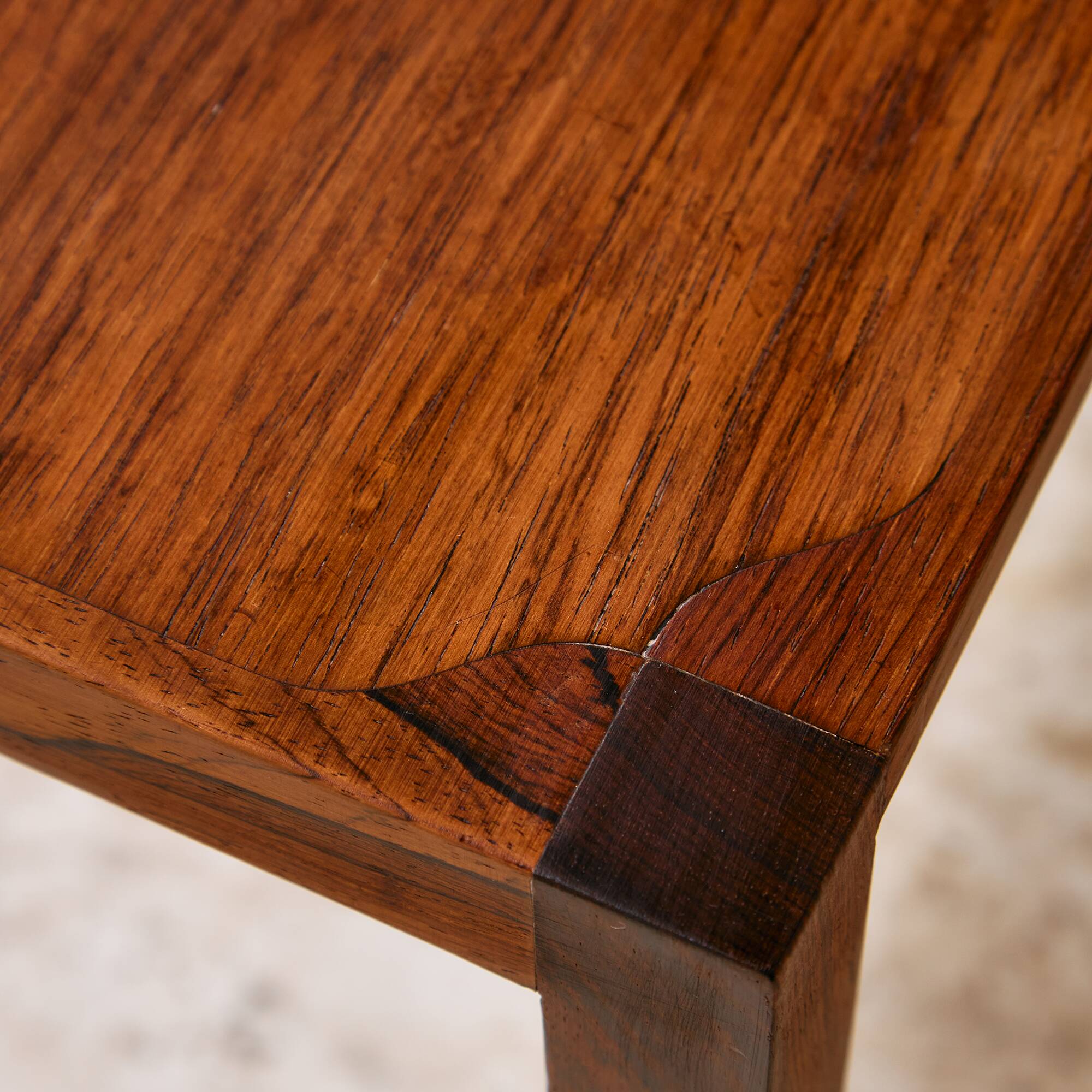 Rosewood coffee table