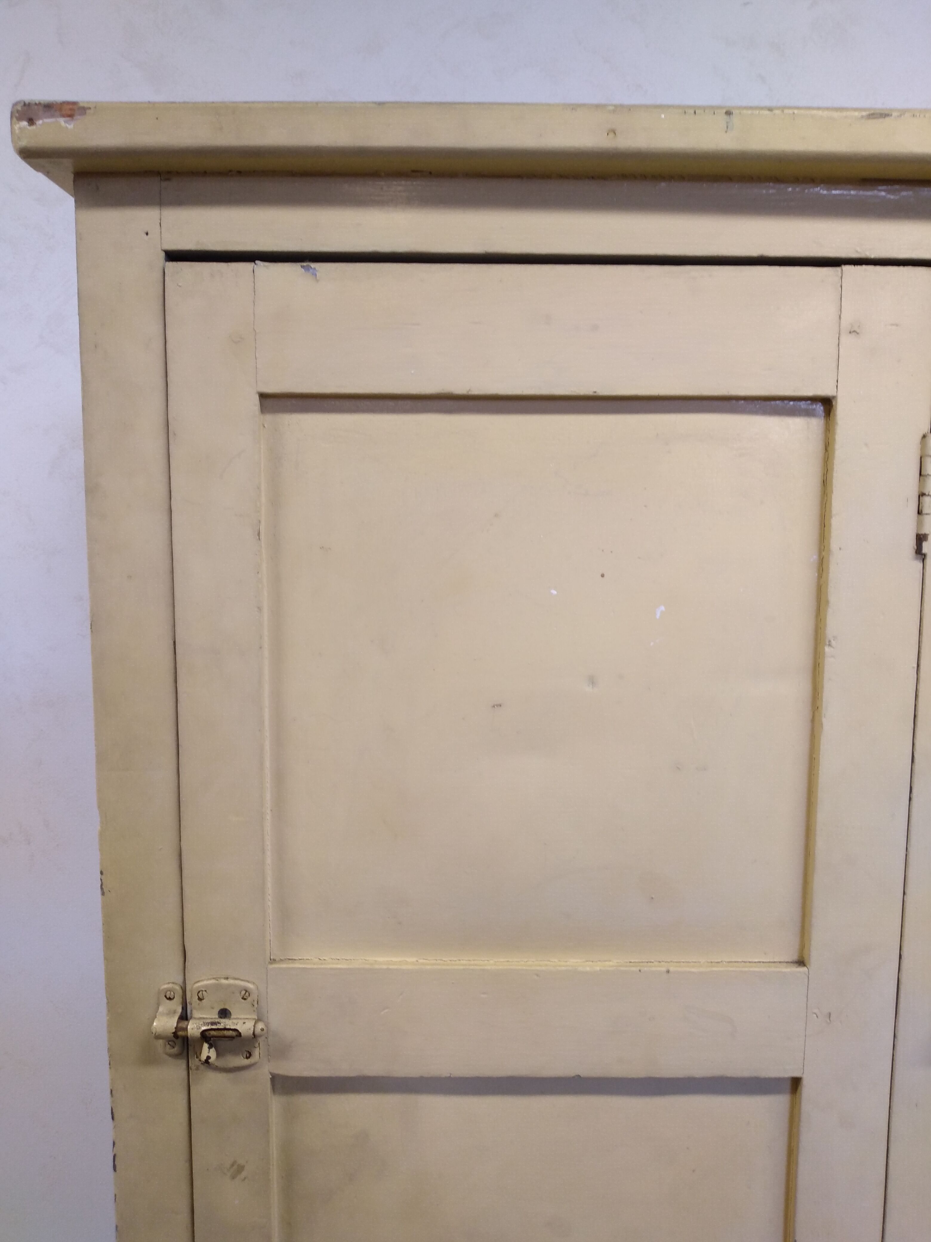 Old wooden locker